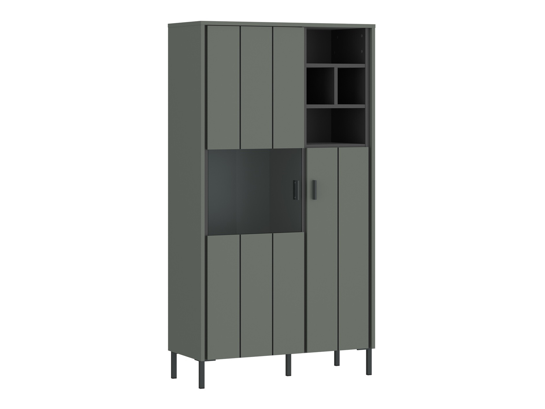 Polica Morelmi 108 (Zelena + Antracit)