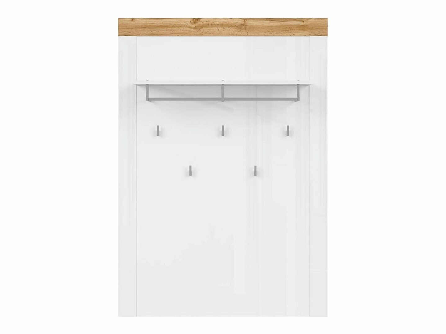 Vješalica Sonsoru 121 (Bijela + Hrast Wotan)