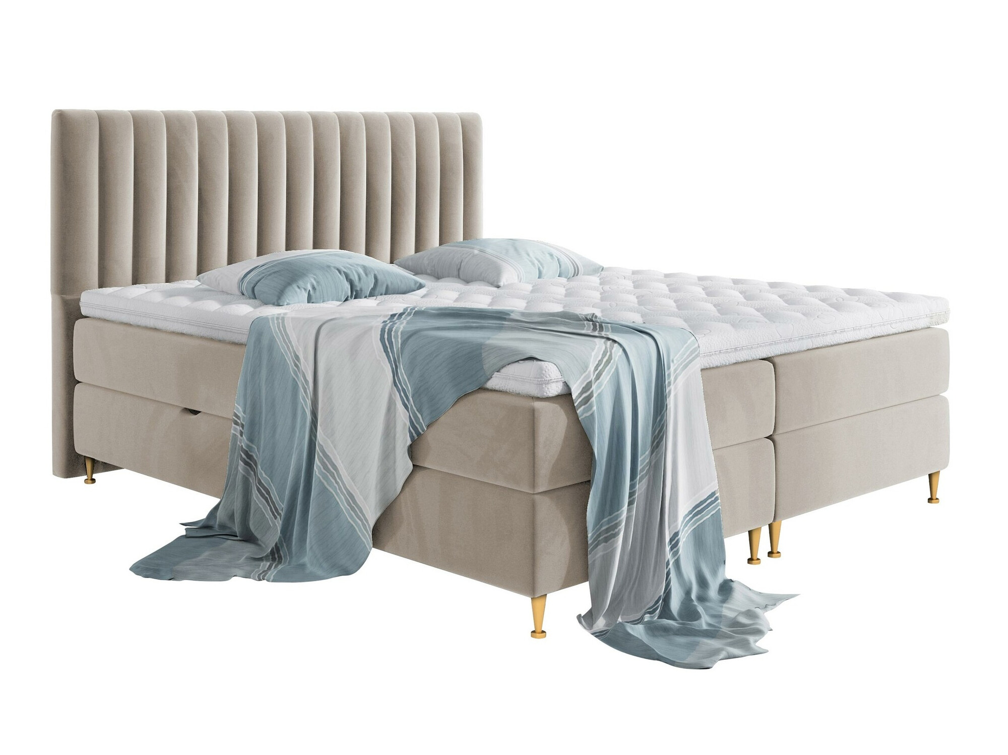Boxspring krevet ComfiDream Fjorina (Fresh 01)