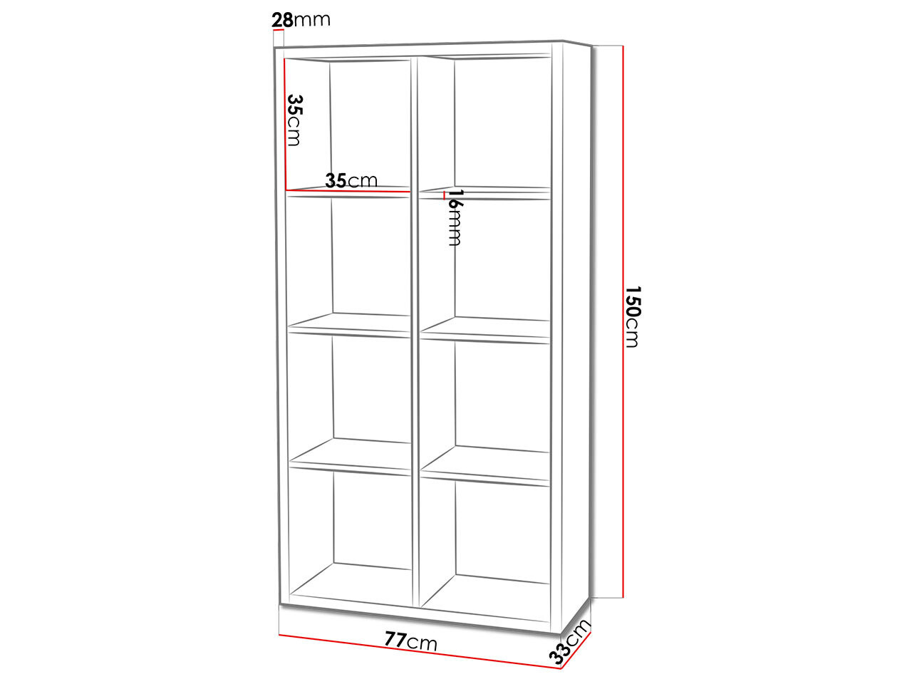 Polica Levnova 104 (Sonoma hrast)