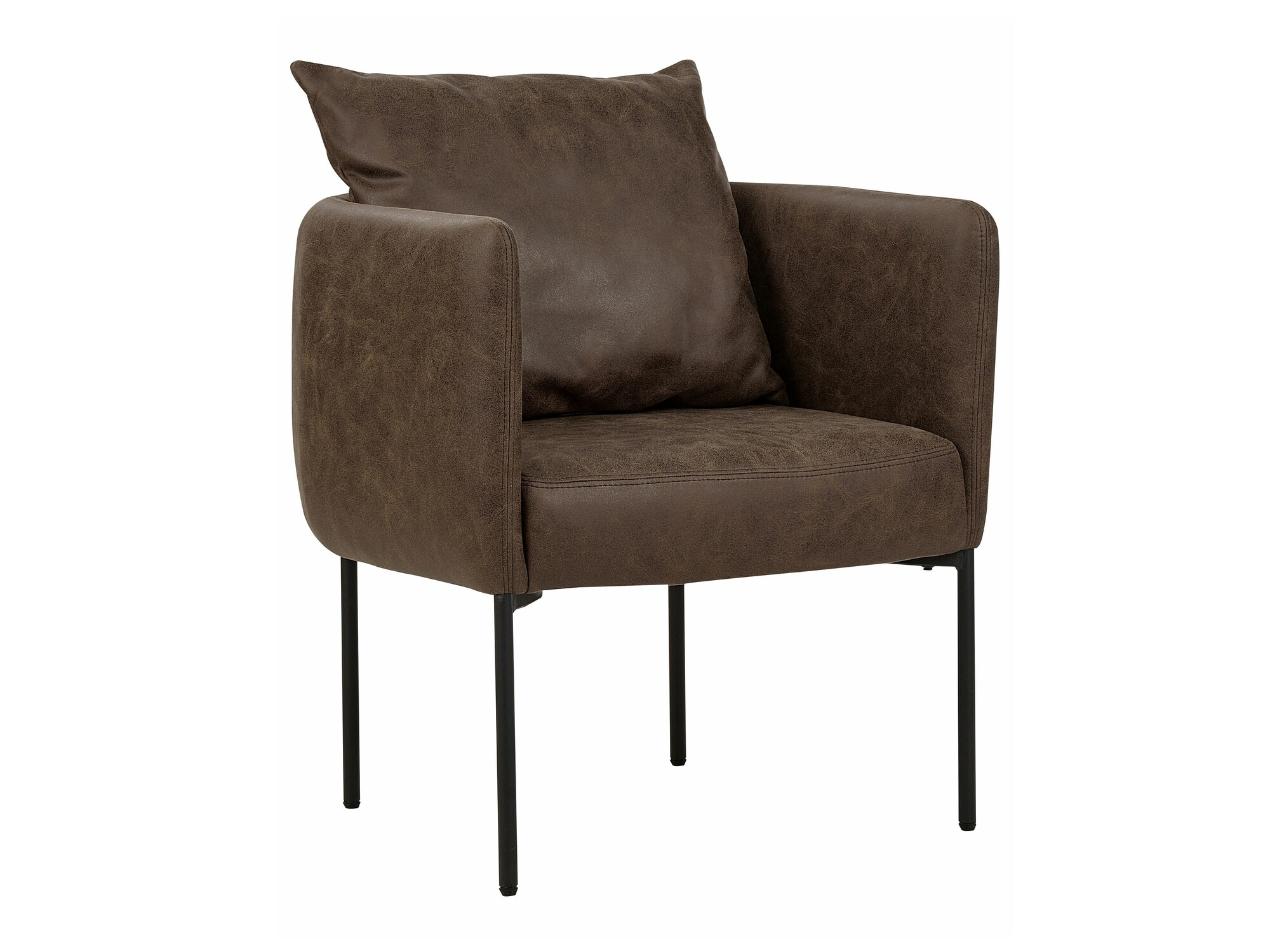 Fotelja Berwyn 2203 (Tamno smeđa)