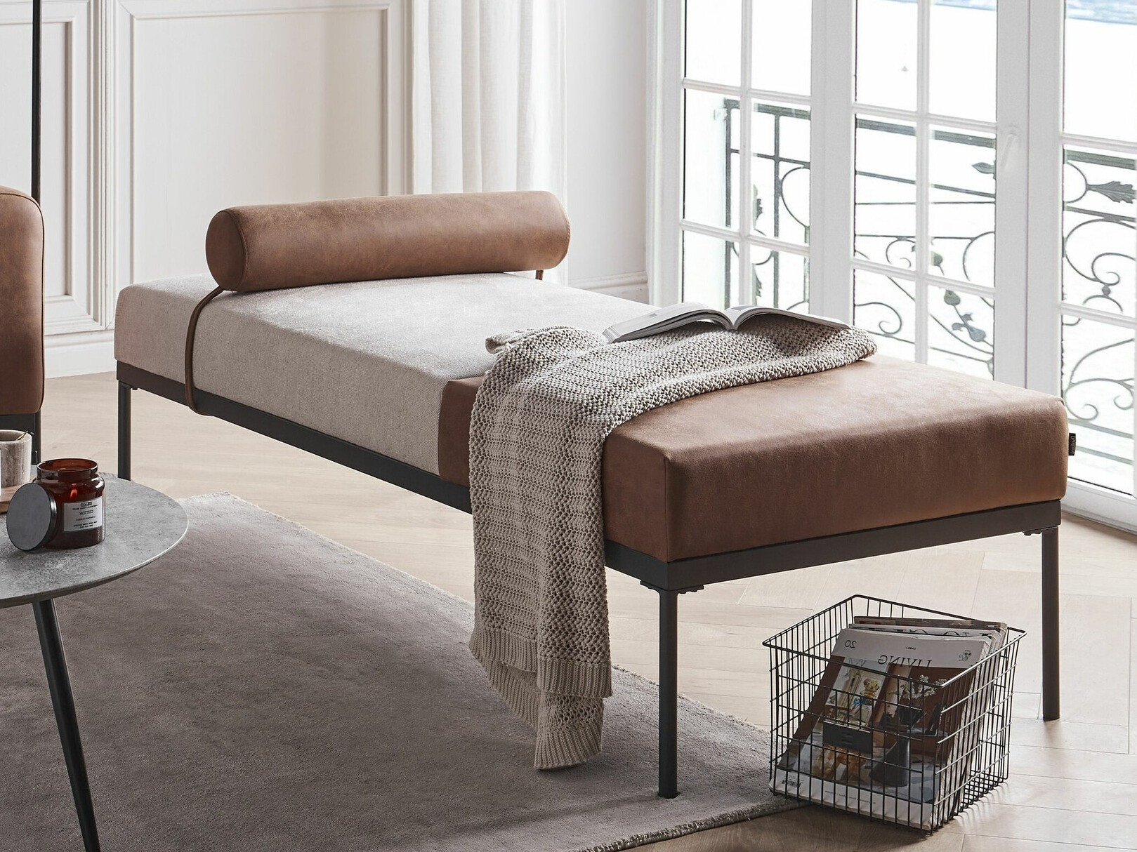 Ležaj Berwyn 2204 (Bež + Smeđa)