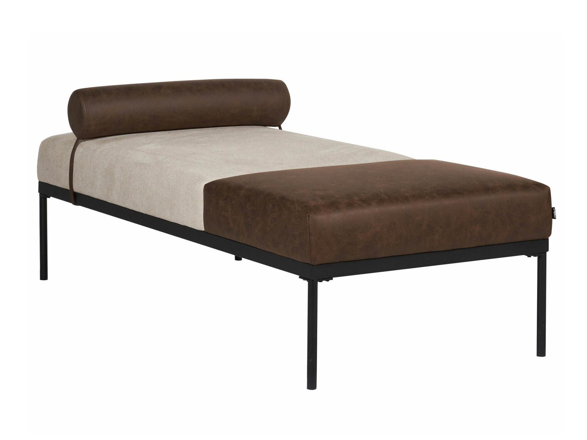 Ležaj Berwyn 2204 (Bež + Tamno smeđa)