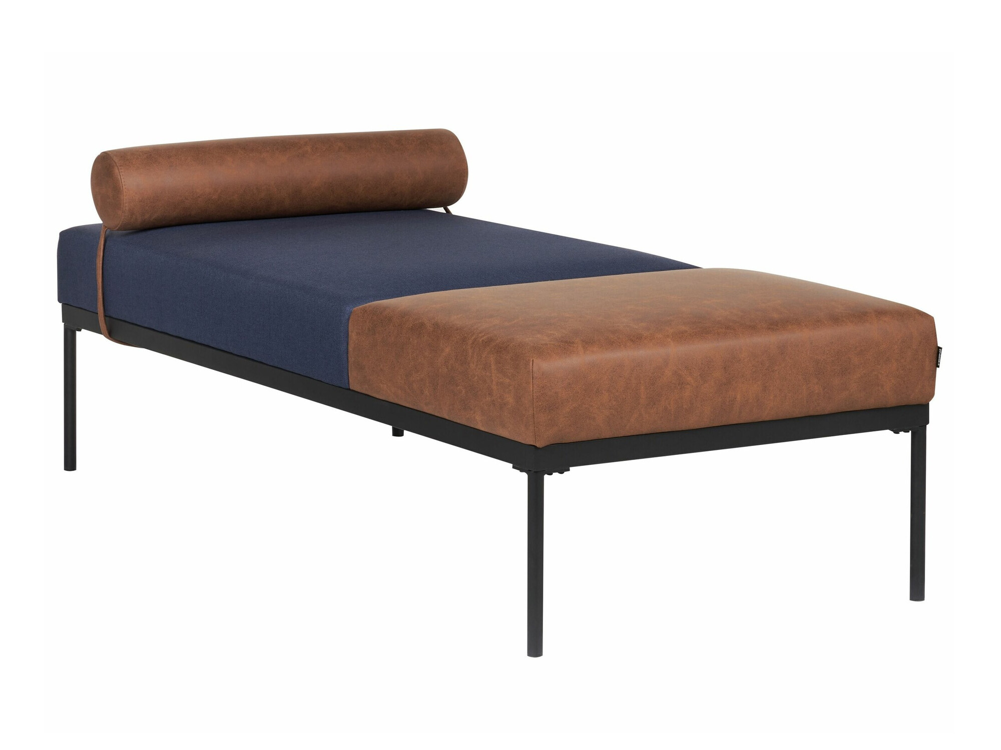 Ležaj Berwyn 2204 (Tamno plava + Smeđa)