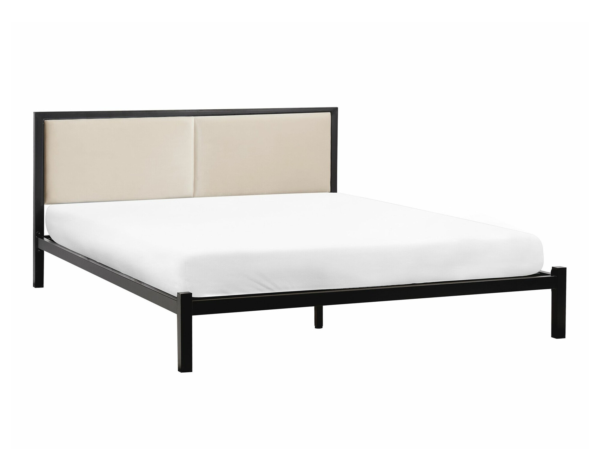 Krevet Berwyn 760 (Crna + Bež)