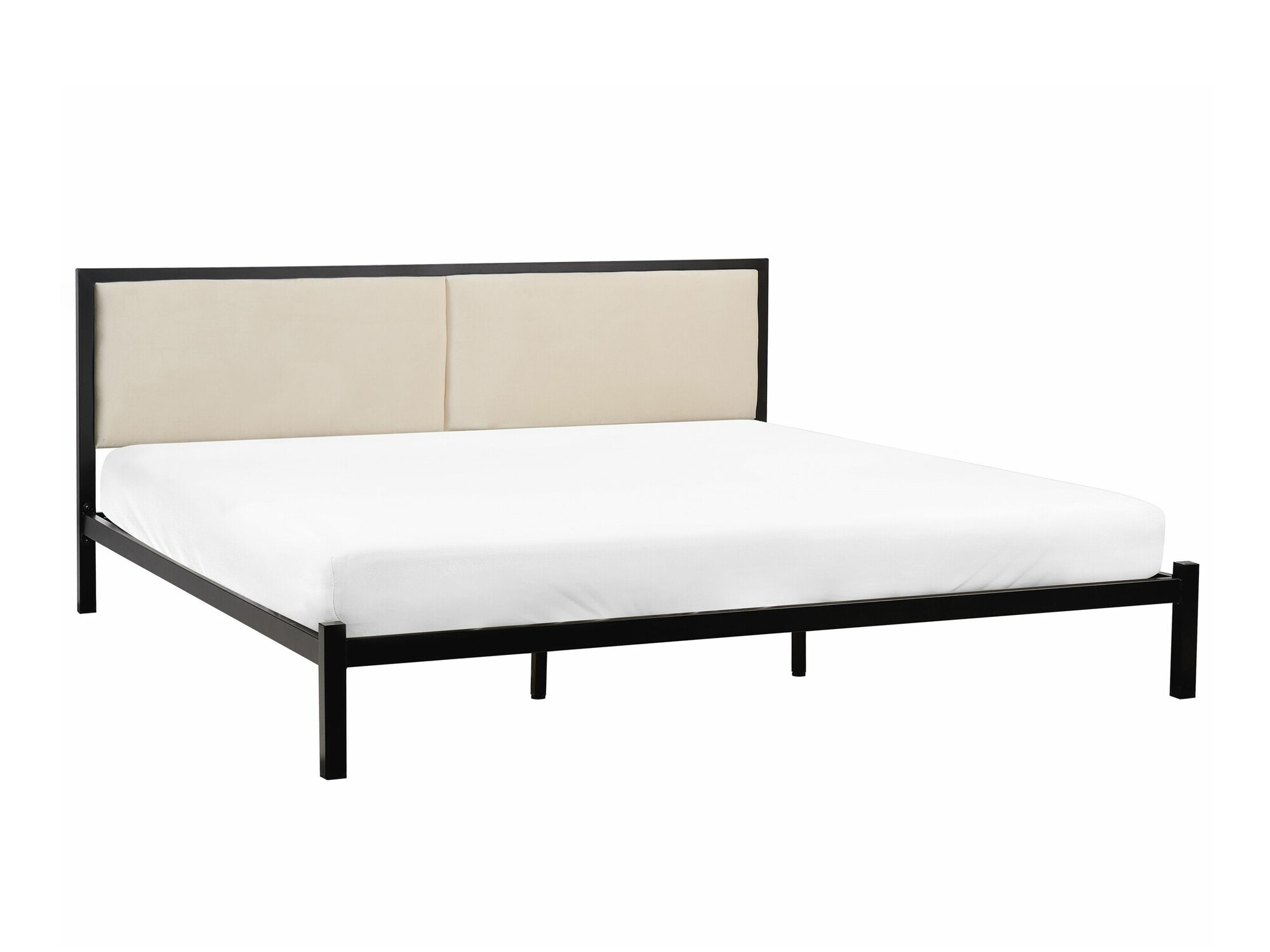 Krevet Berwyn 760 (Crna + Bež)