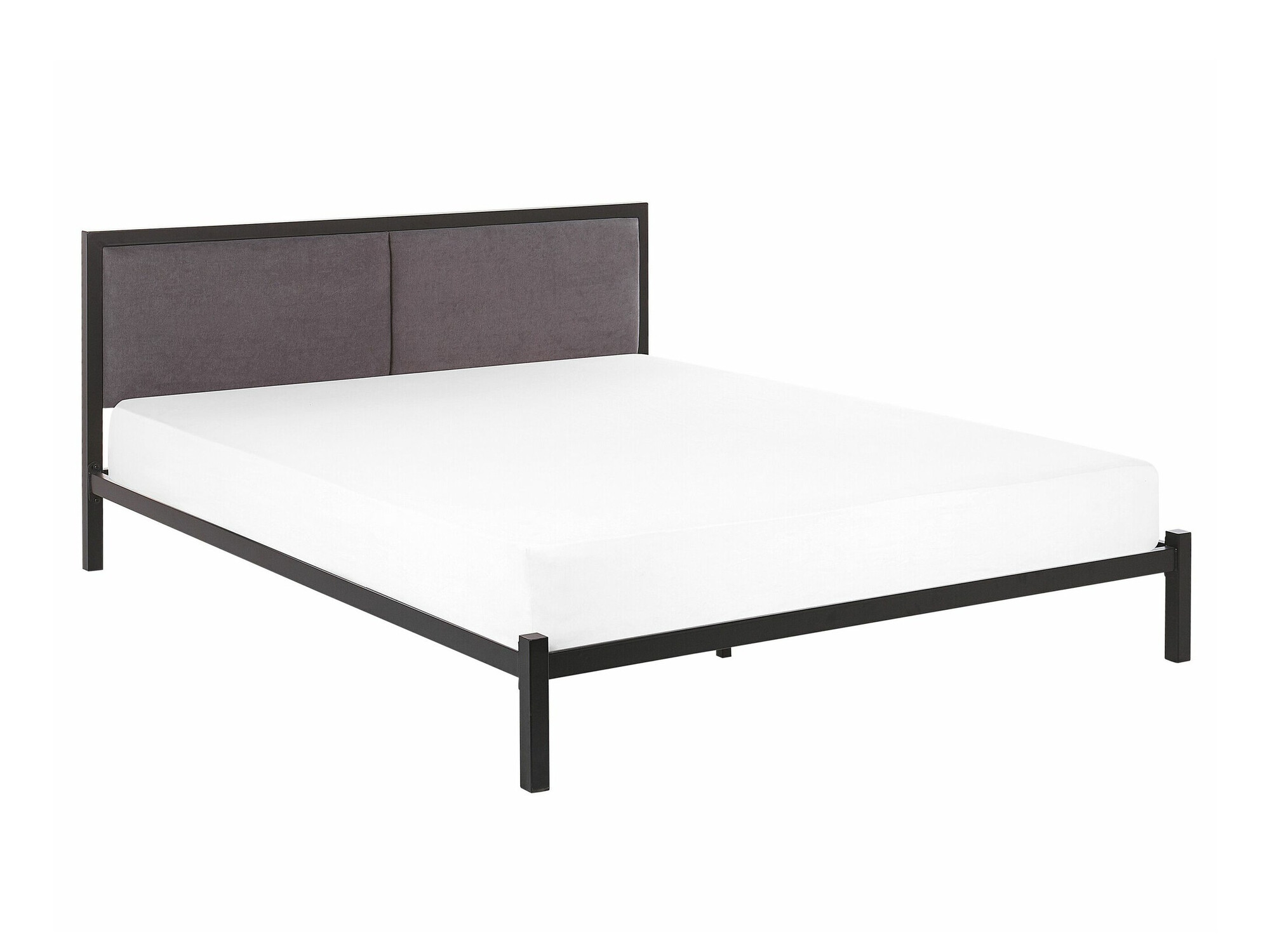 Krevet Berwyn 760 (Crna + Siva)