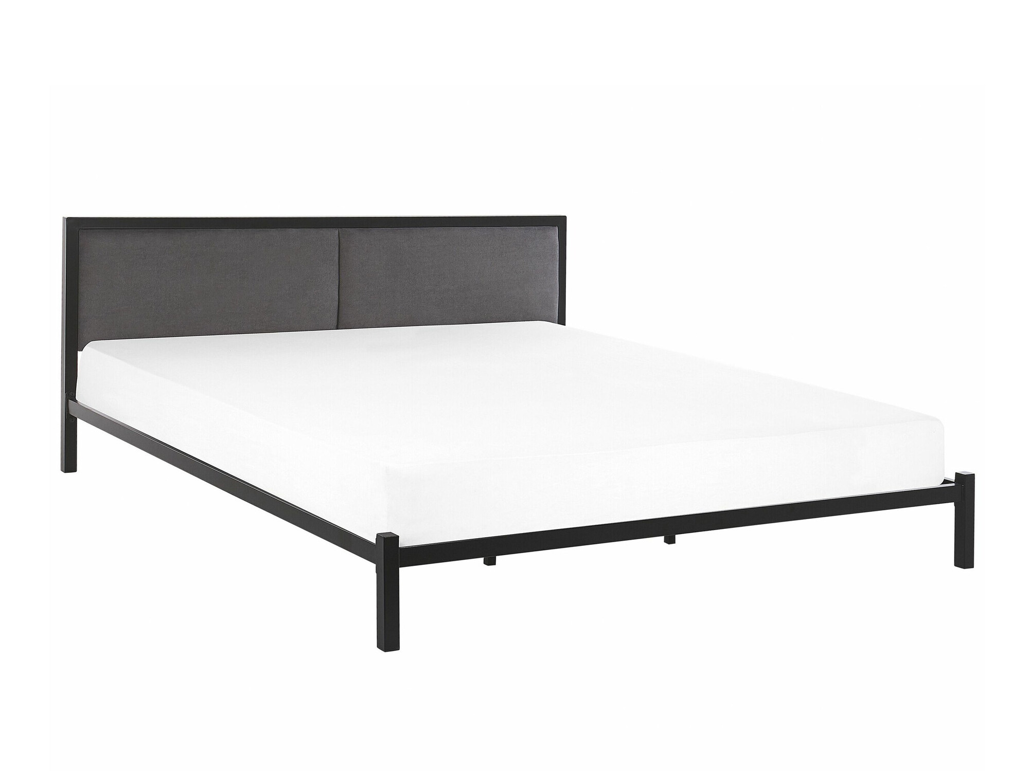 Krevet Berwyn 760 (Crna + Siva)