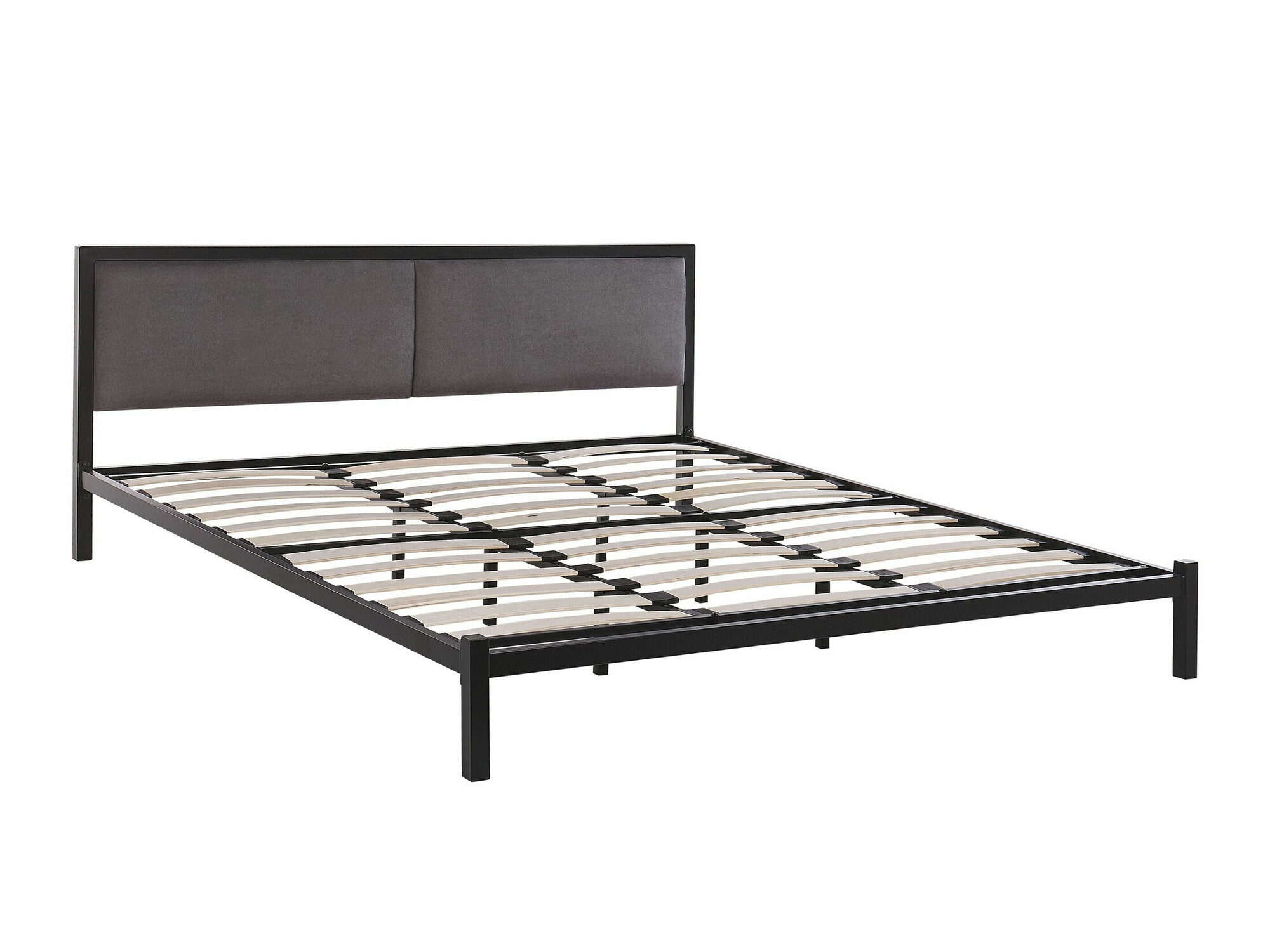 Krevet Berwyn 760 (Crna + Siva)