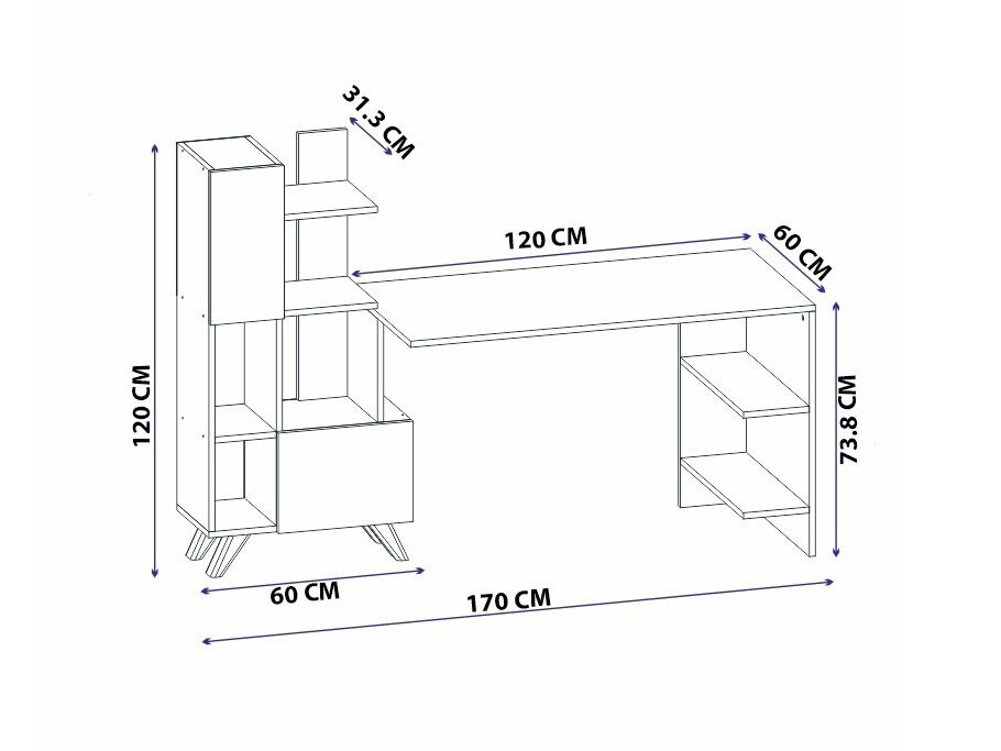 Uredski stol Kailua 2274
