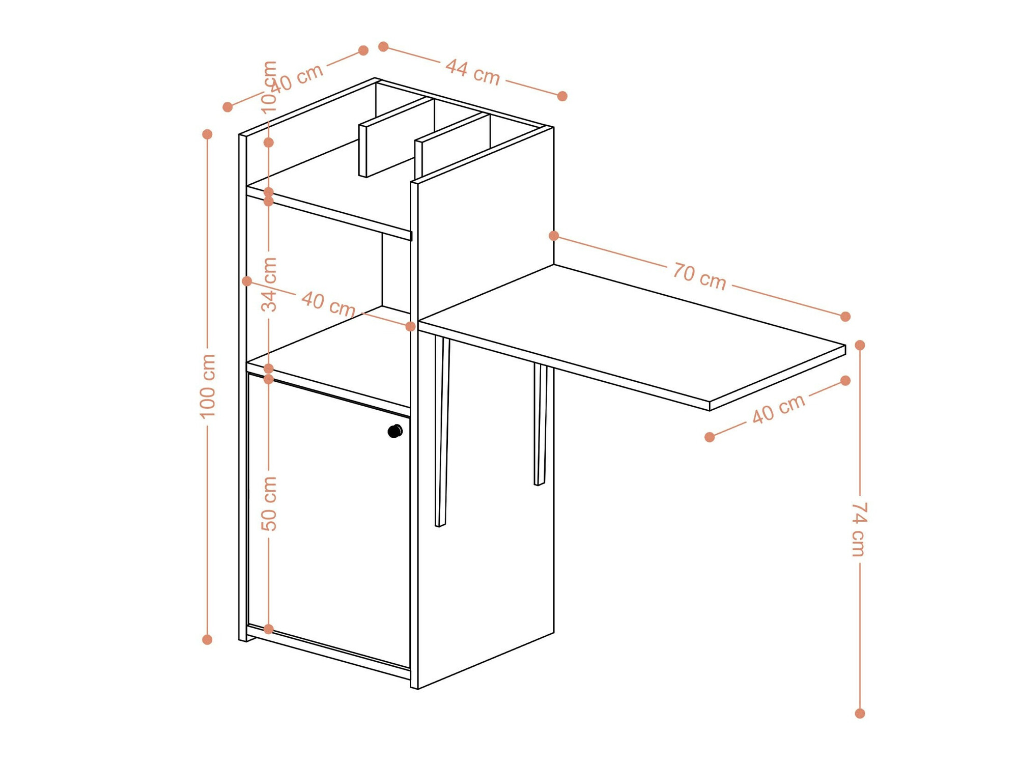 Uredski stol Kailua 2275