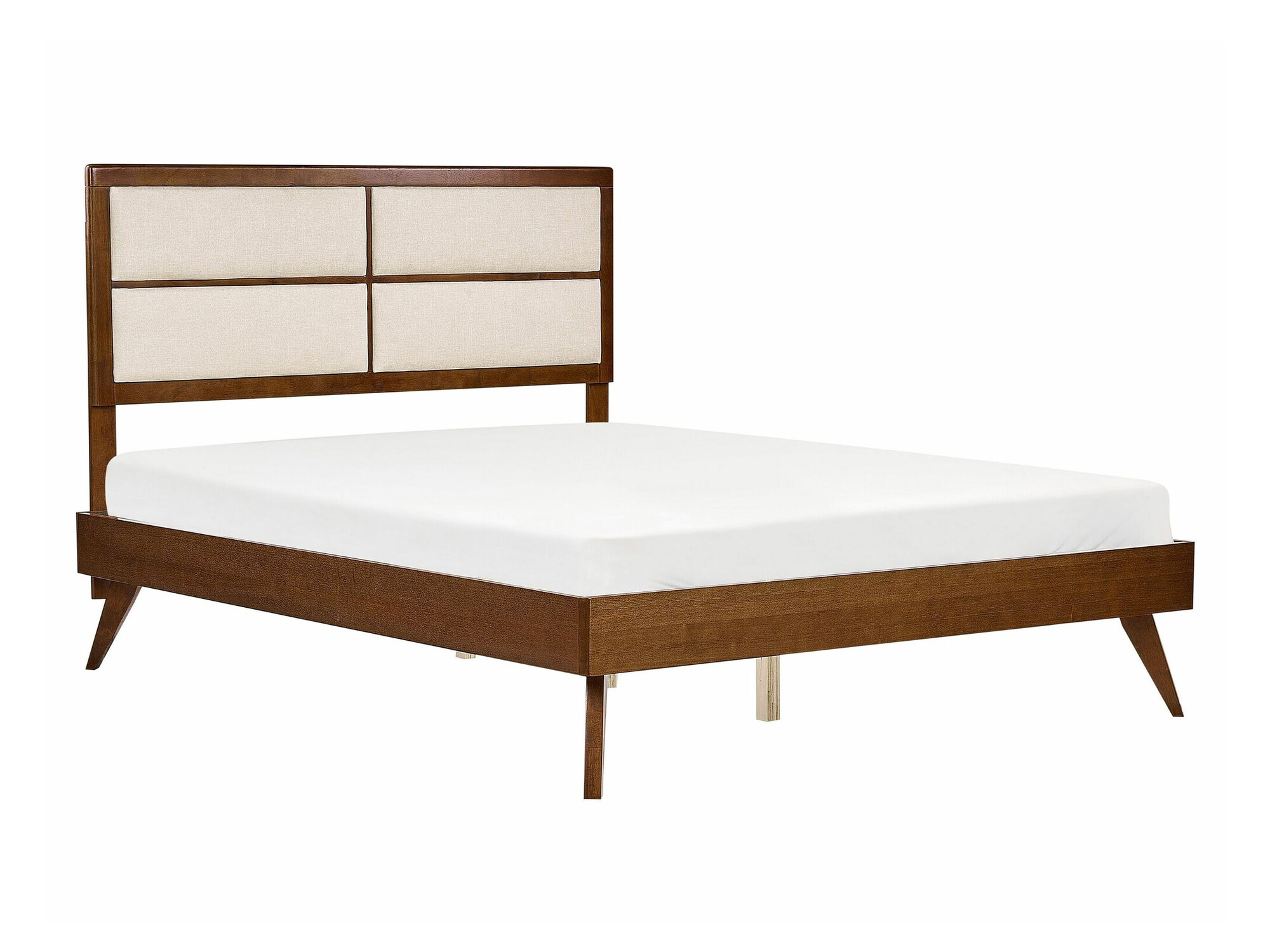 Krevet Berwyn 772 (Bež + Tamno drvo)