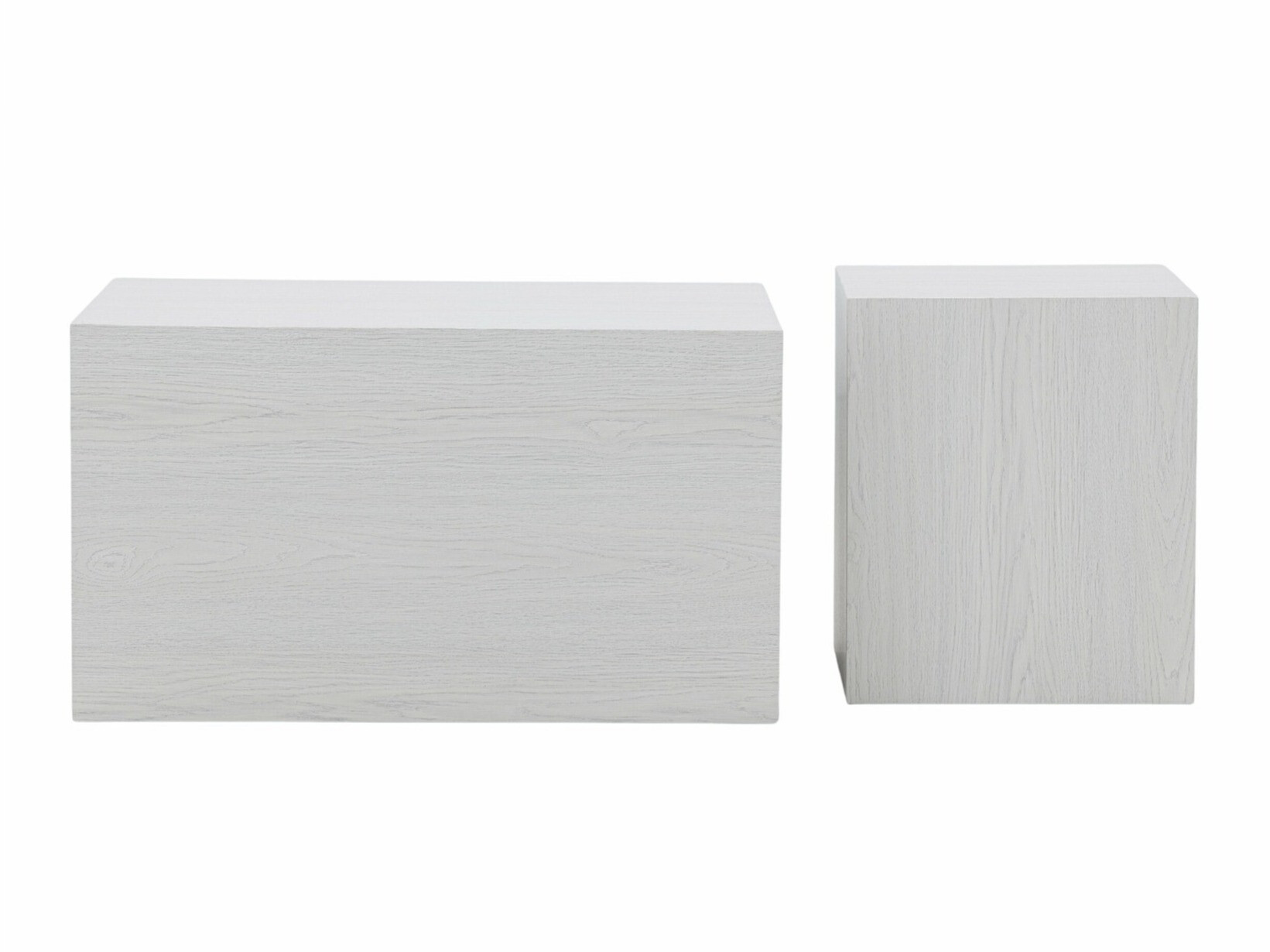 Set stolića za kavu Dallas 4539 (Izbijeljeni hrast)