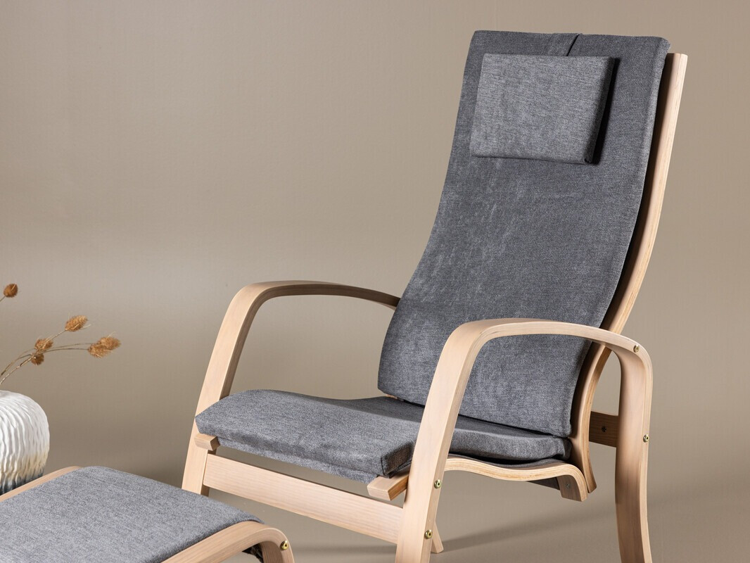 Fotelja Dallas 4542 (Tamno siva)