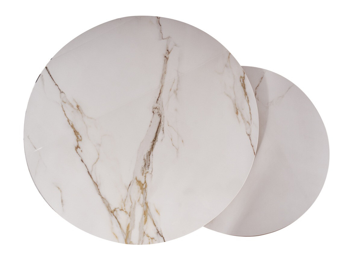 Set stolića za kavu Detroit 602 (Bijeli mramor)