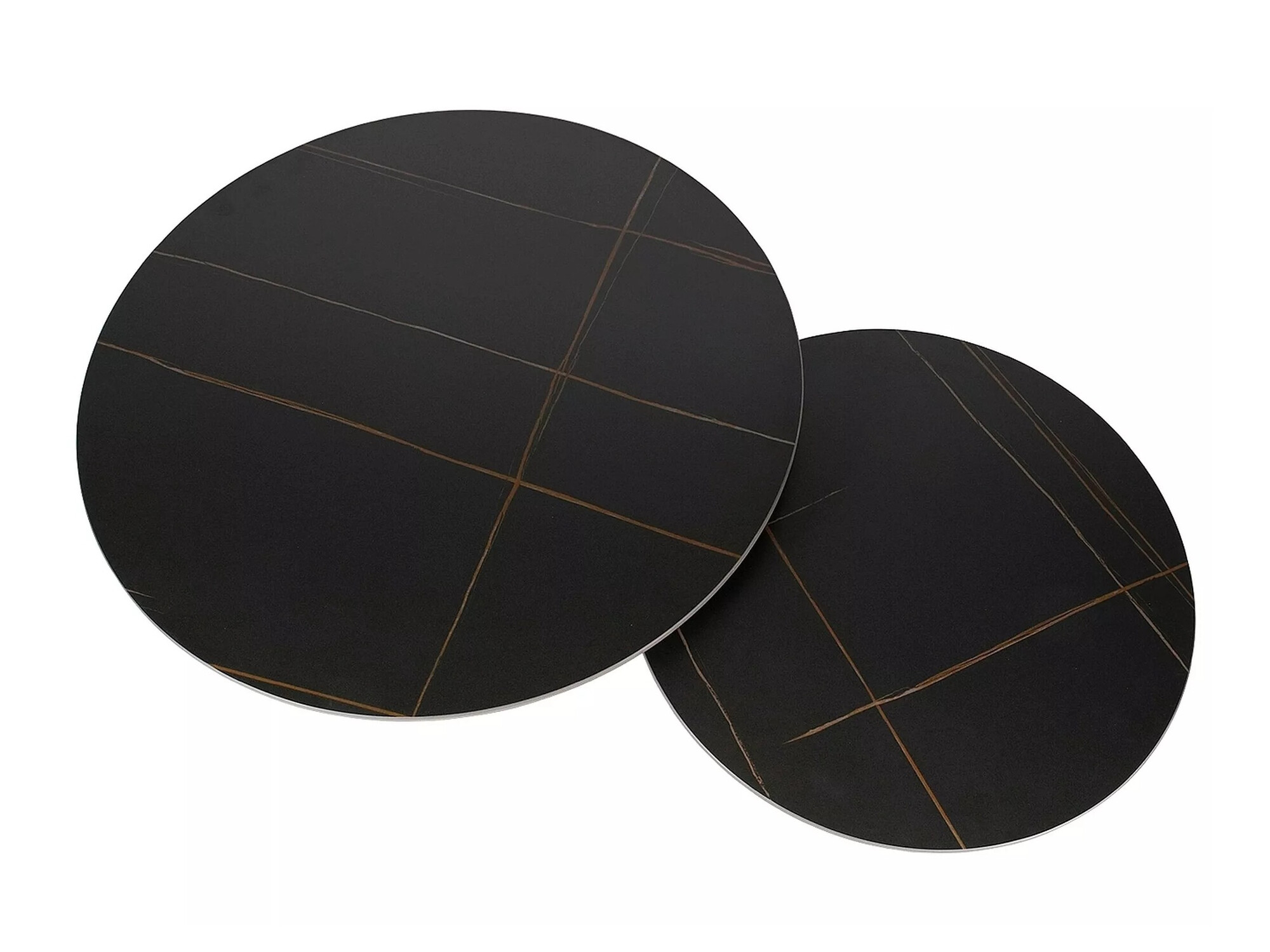 Set stolića za kavu Detroit 607 (Crni mramor)