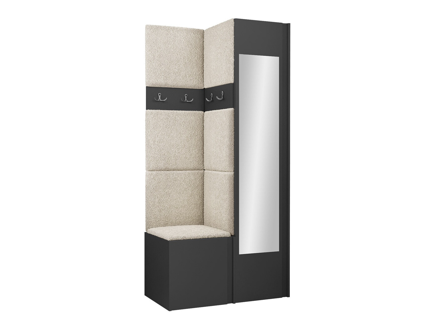 Set za hodnik Pinis XXV (Grafit)