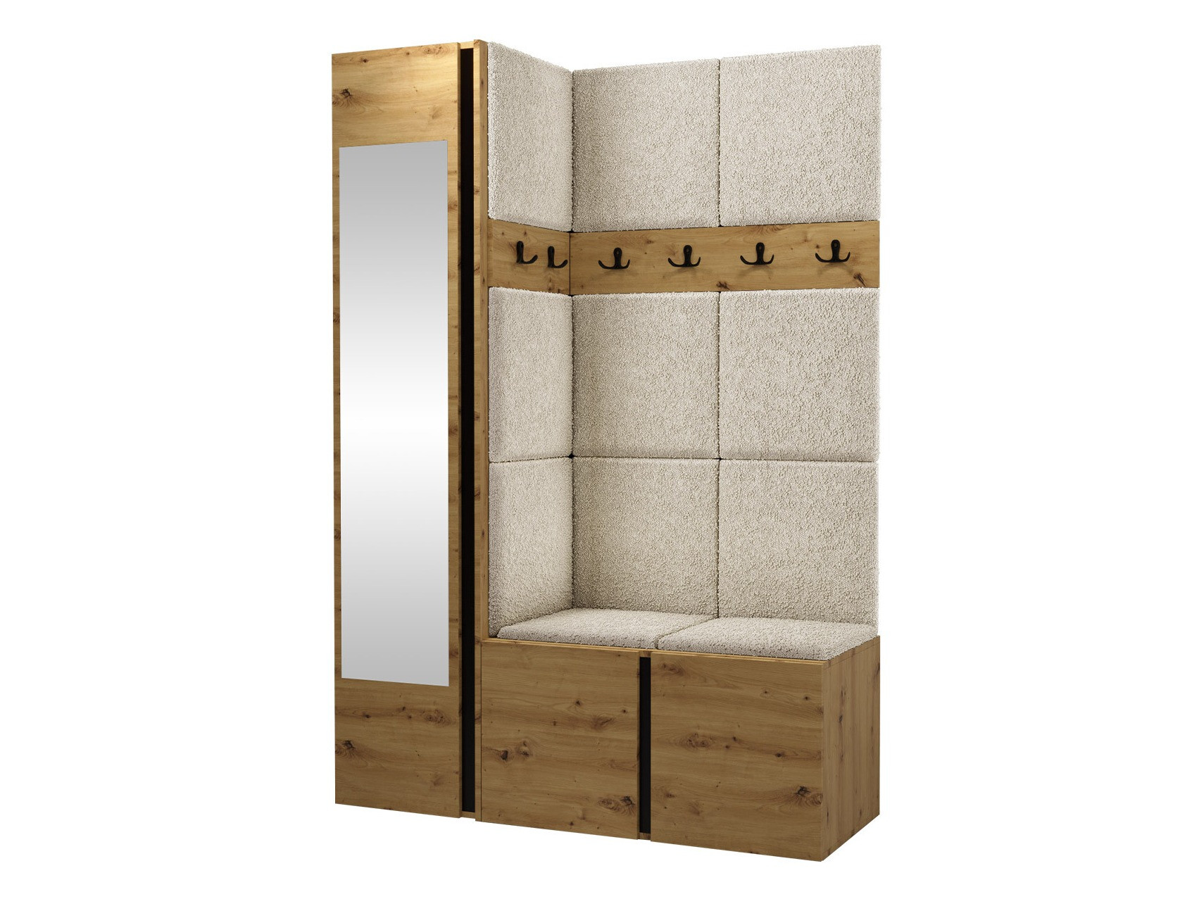 Set za hodnik Hartford 277 (Hrast Artisan)