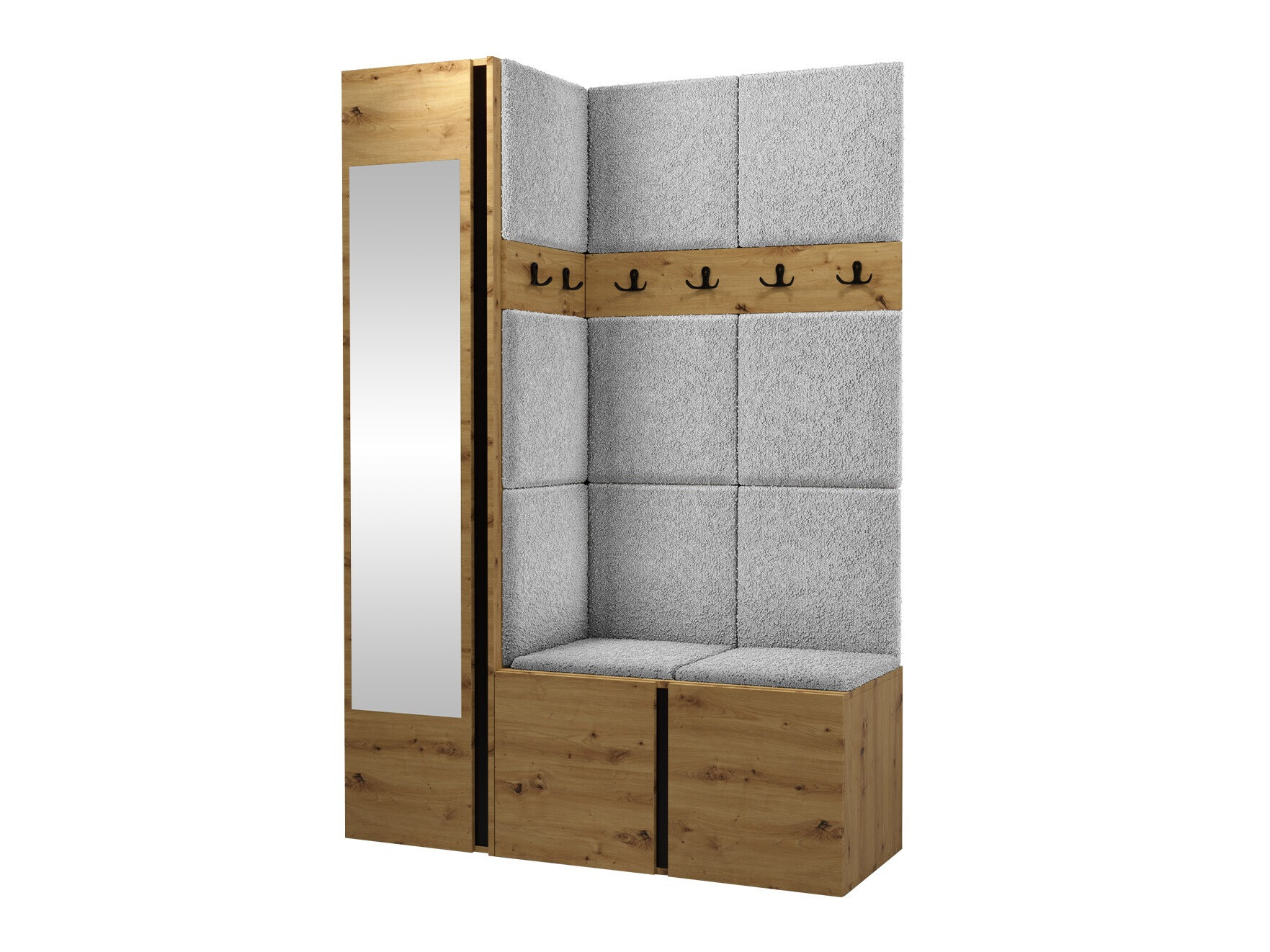 Set za hodnik Hartford 277 (Hrast Artisan)