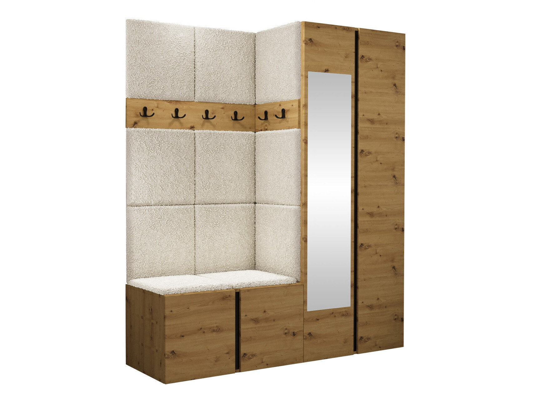 Set za hodnik Hartford 278 (Artisan hrast)