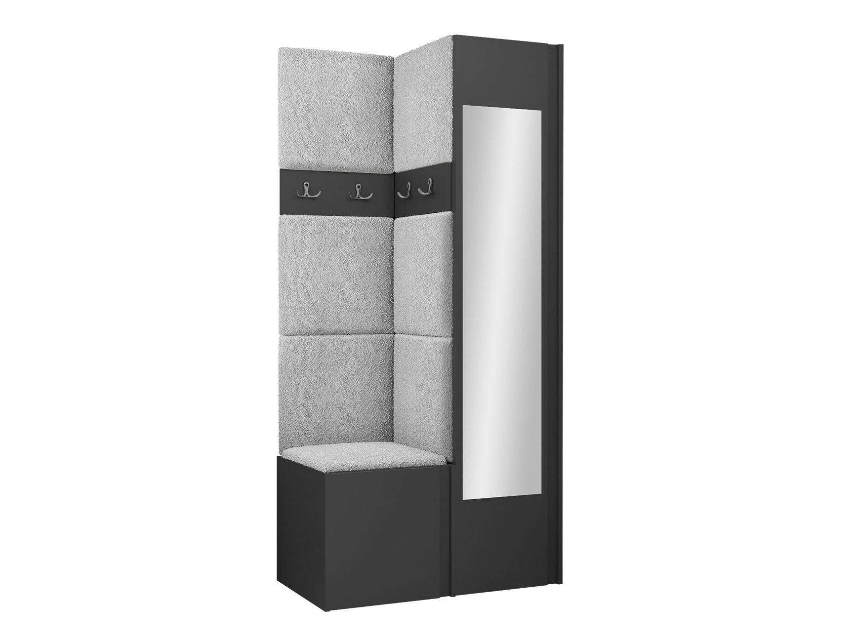 Set za hodnik Hartford 354 (Grafit)