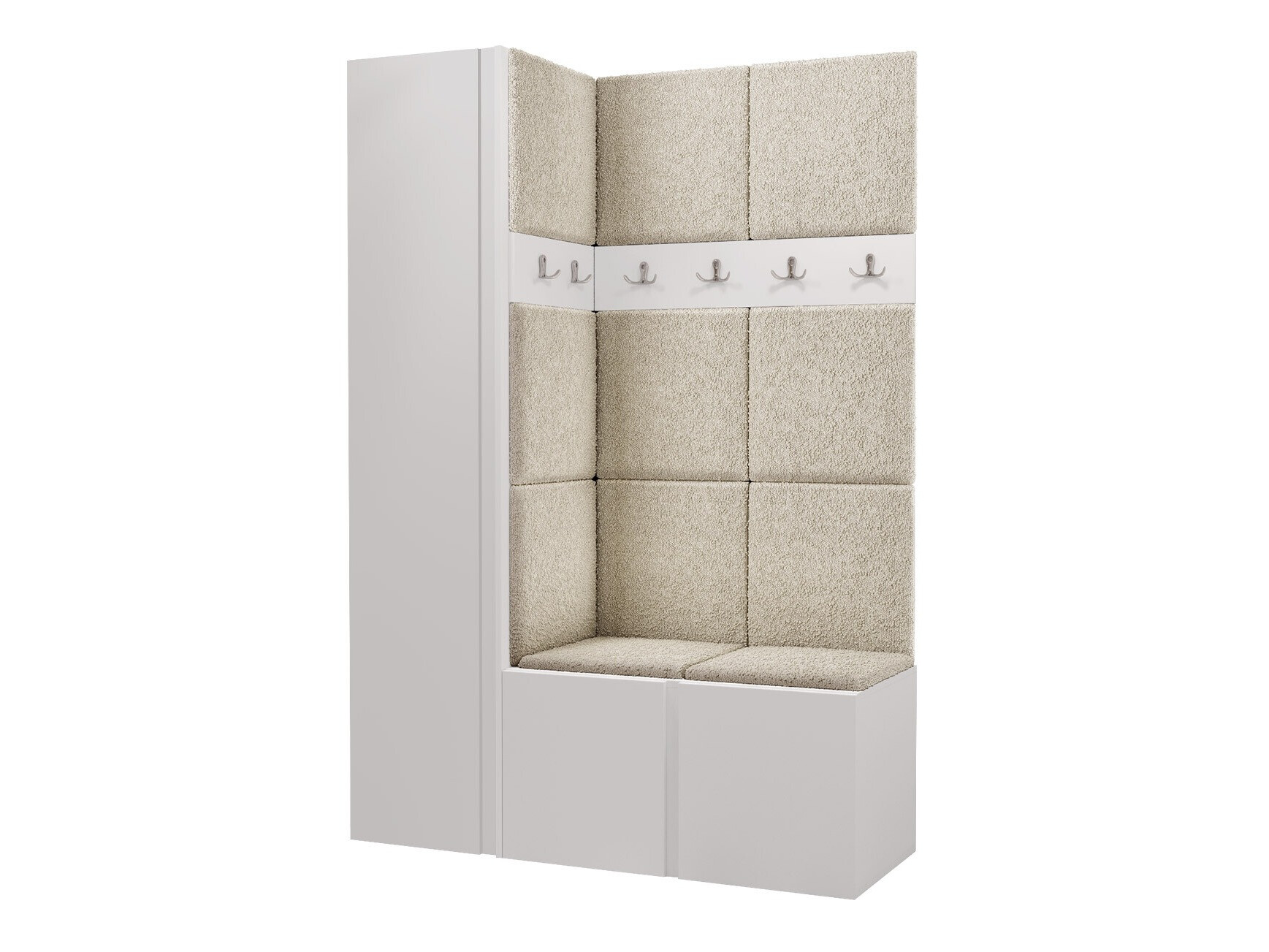 Set za hodnik Pinis IX (Bijela)