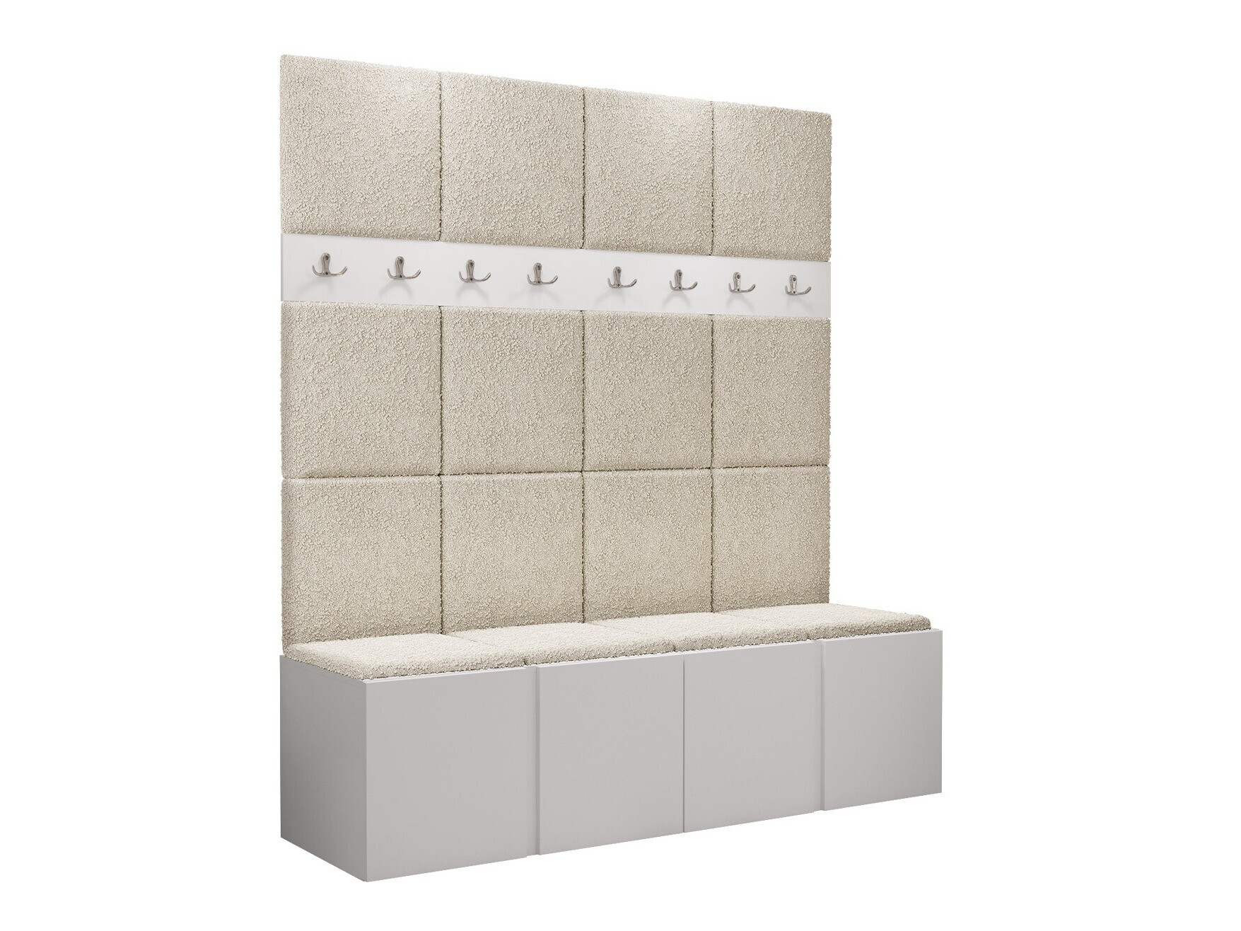 Set za hodnik Pinis V (Bijela)