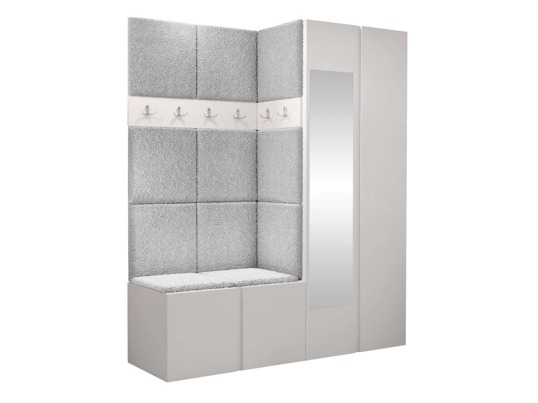 Set za hodnik Pinis X (Bijela)