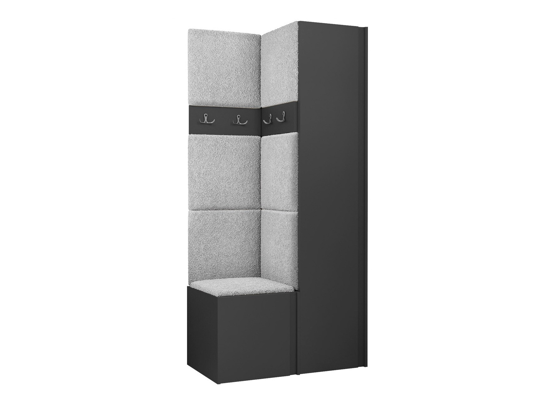 Set za hodnik Pinis XXIV (Grafit)