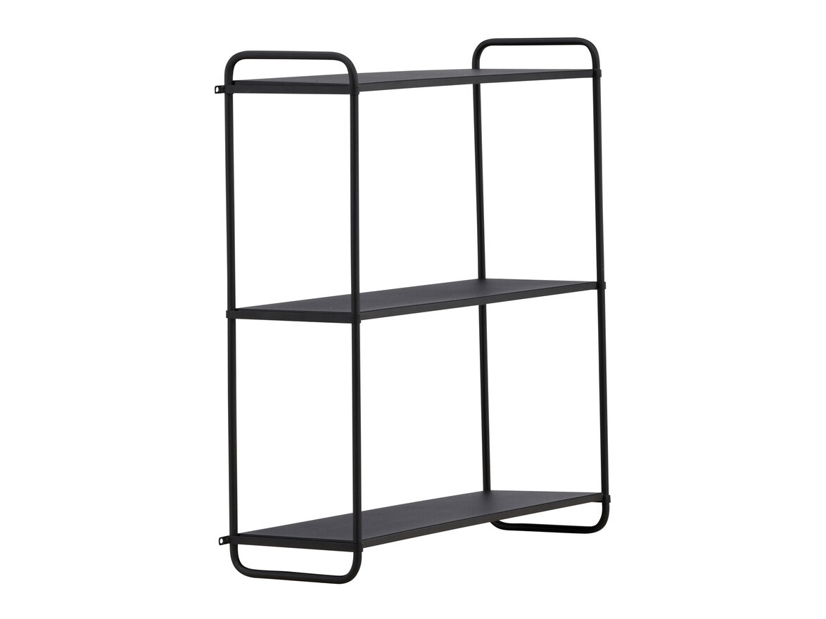 Zidna polica Dallas 4550 (Crna)