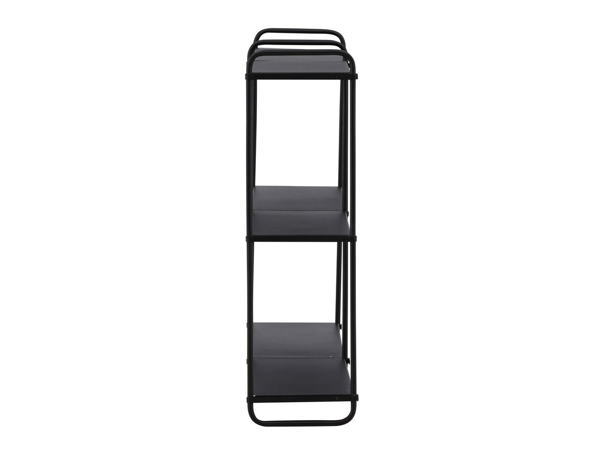 Zidna polica Dallas 4551 (Crna)