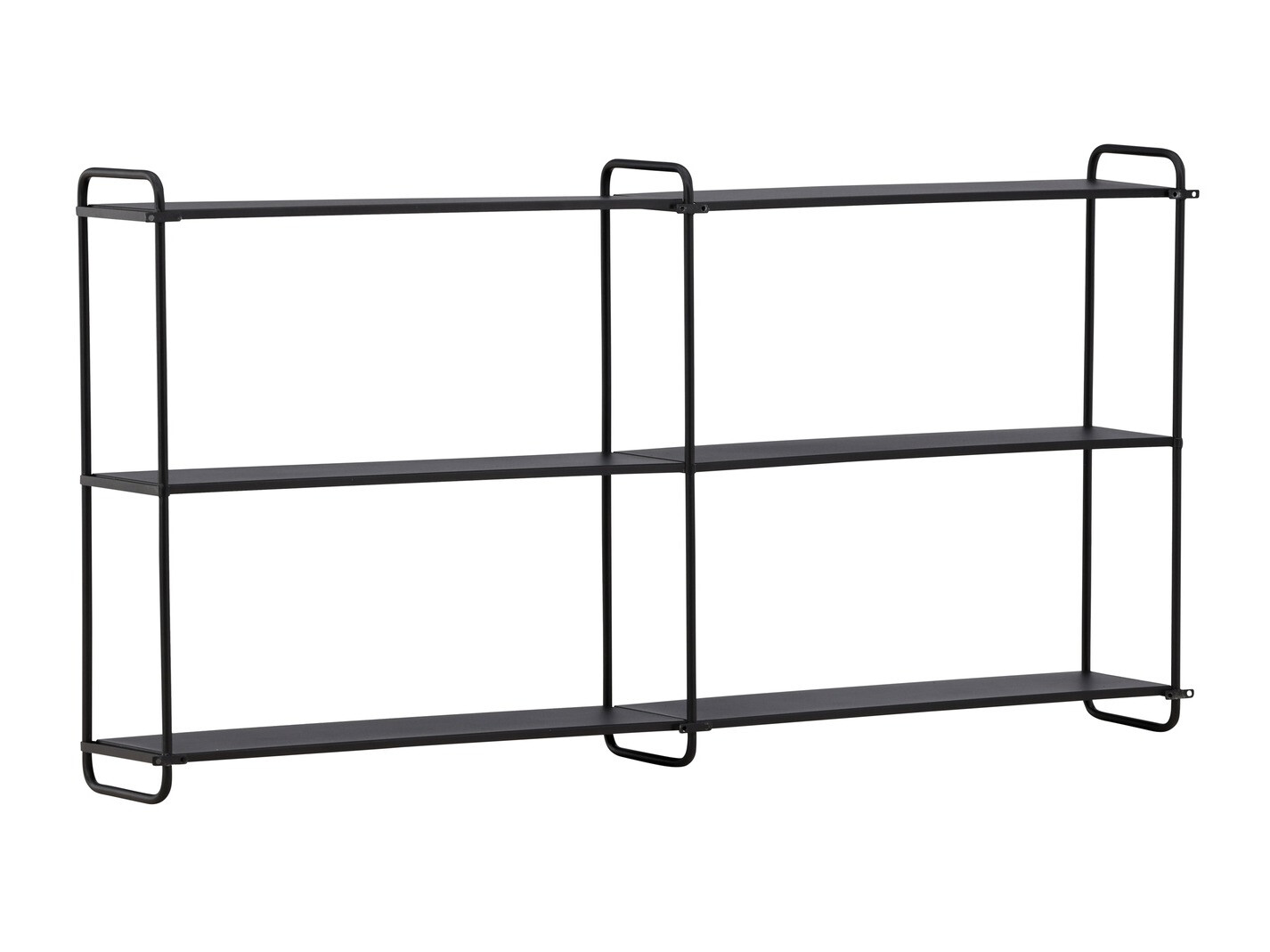 Zidna polica Dallas 4551 (Crna)