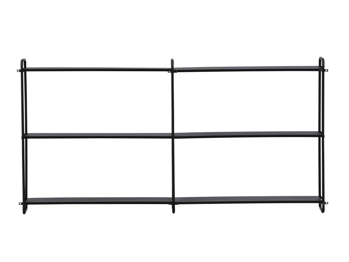 Zidna polica Dallas 4551 (Crna)