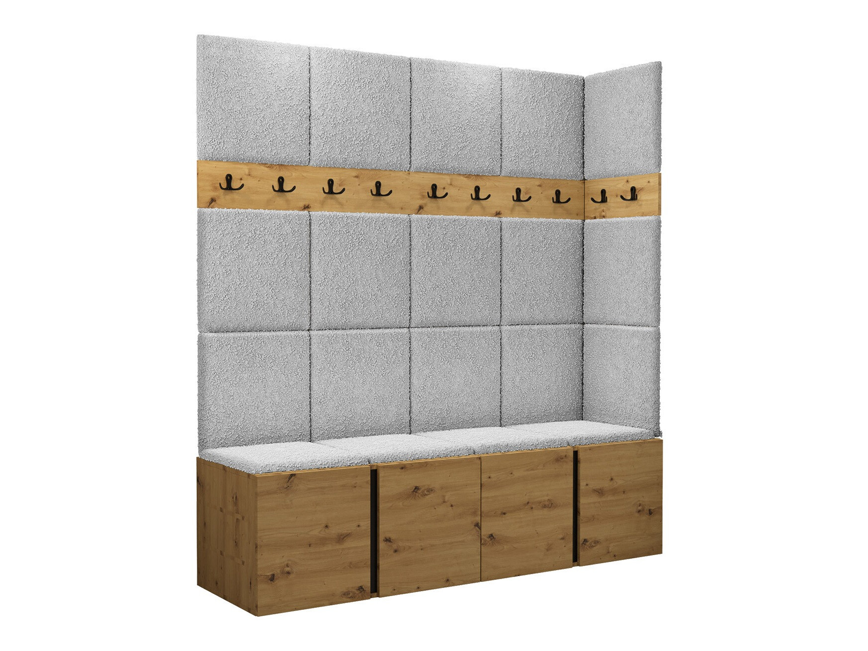 Set za hodnik Hartford 265 (Artisan hrast)