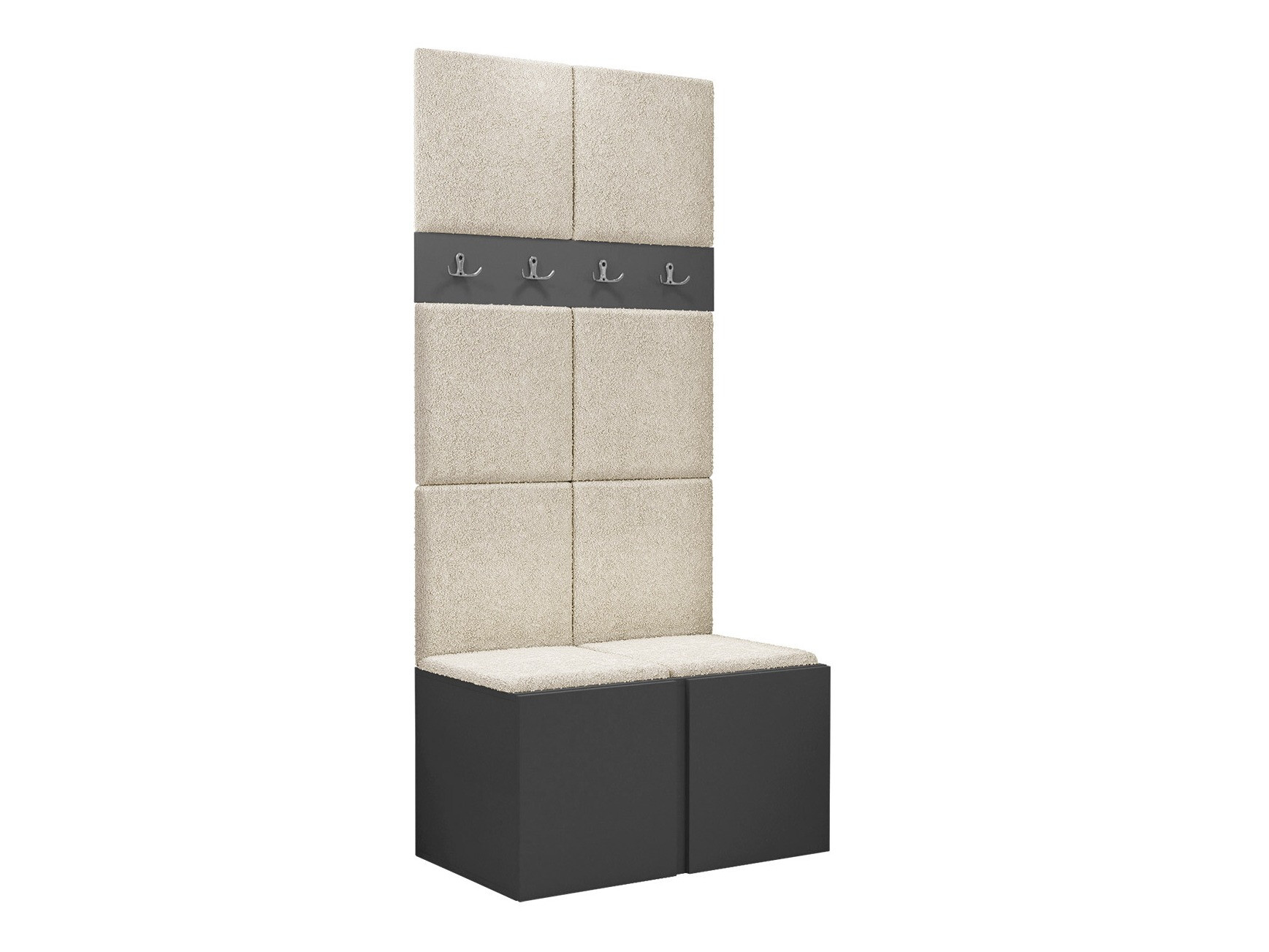 Set za hodnik Hartford 267 (Grafit)