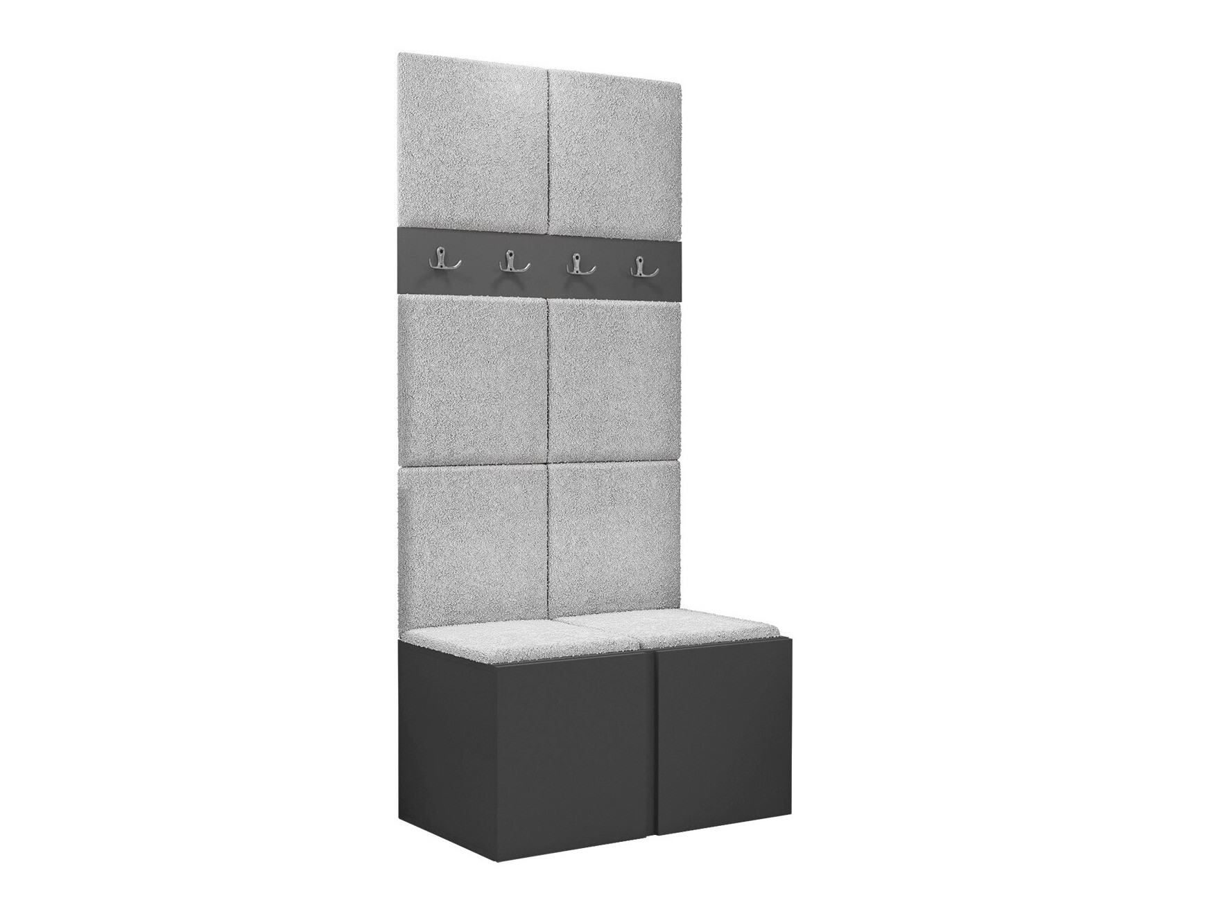 Set za hodnik Hartford 267 (Grafit)