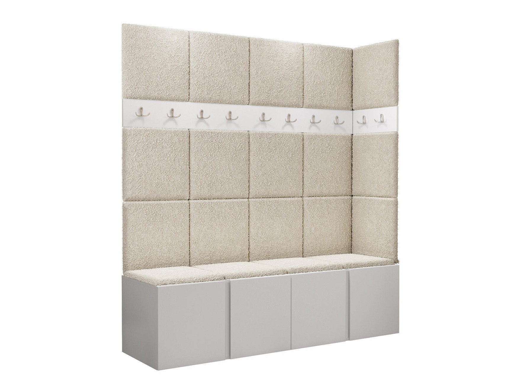 Set za hodnik Pinis II (Bijela)