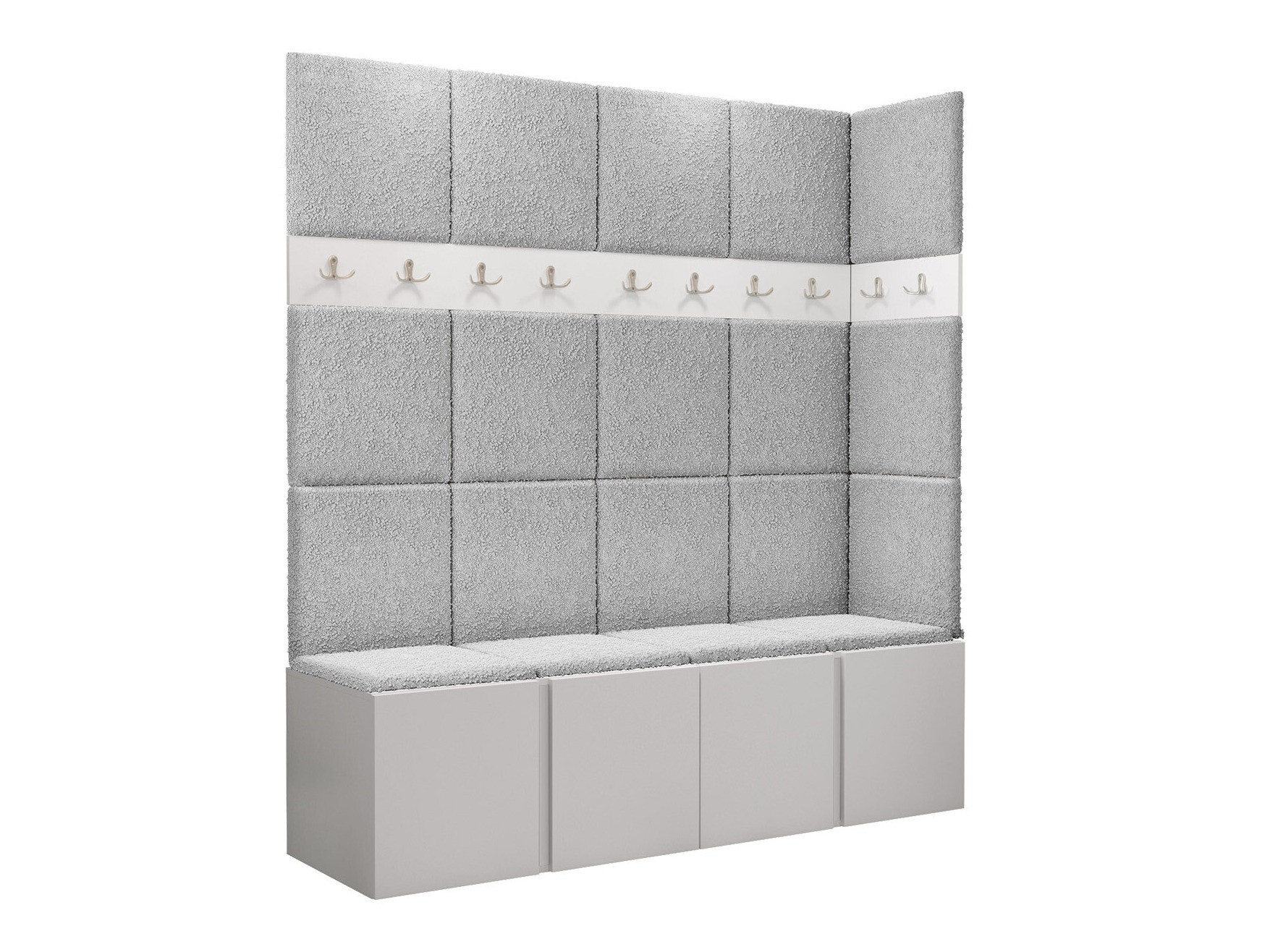 Set za hodnik Pinis II (Bijela)