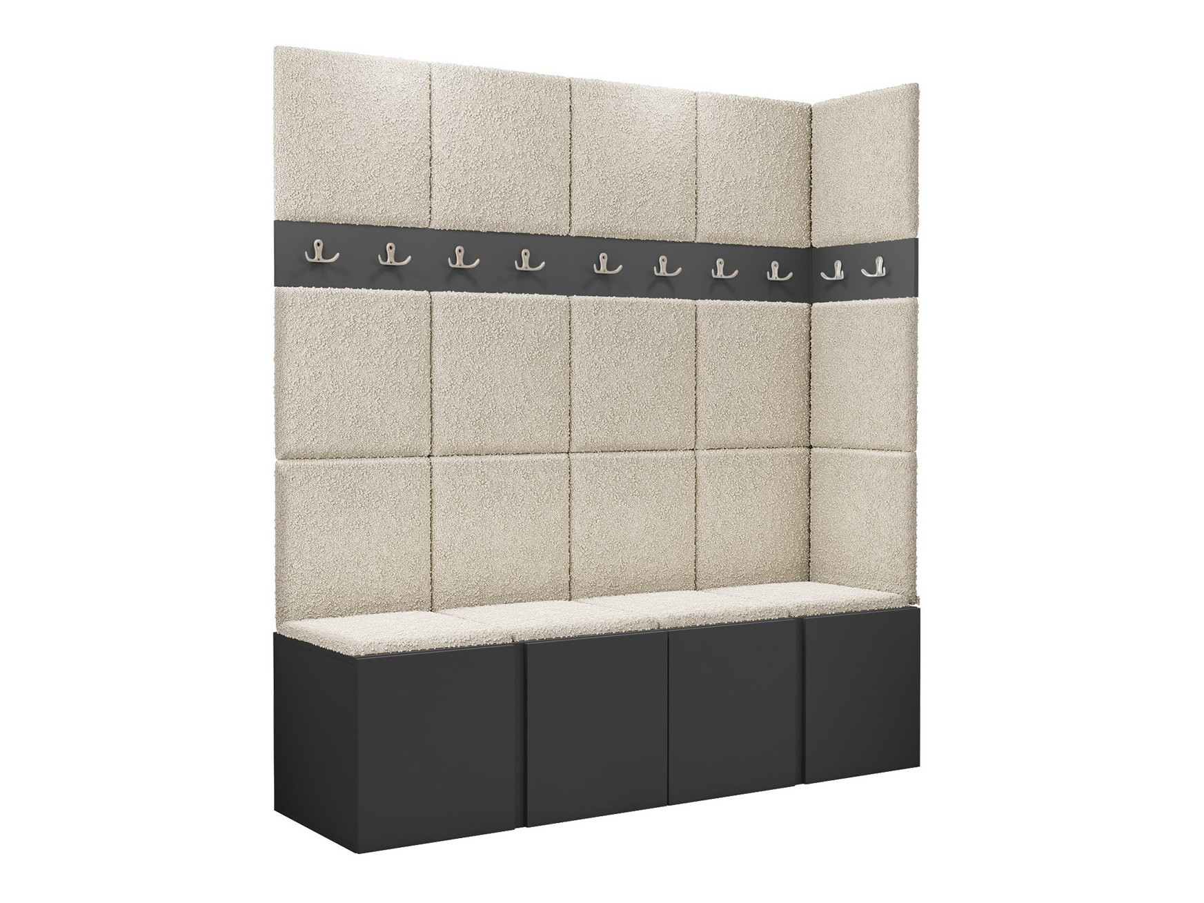 Set za hodnik Pinis II (Grafit)