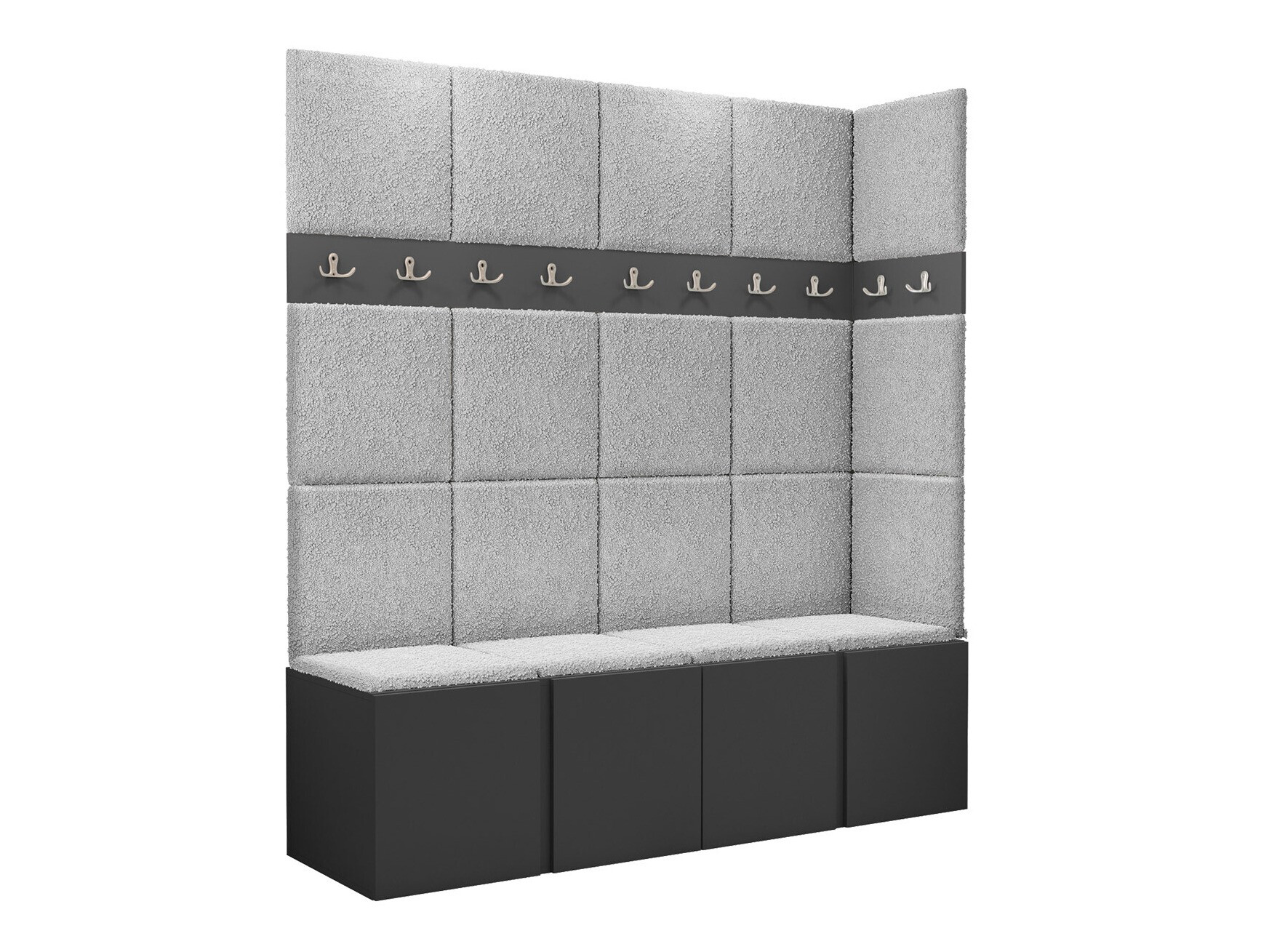 Set za hodnik Pinis II (Grafit)