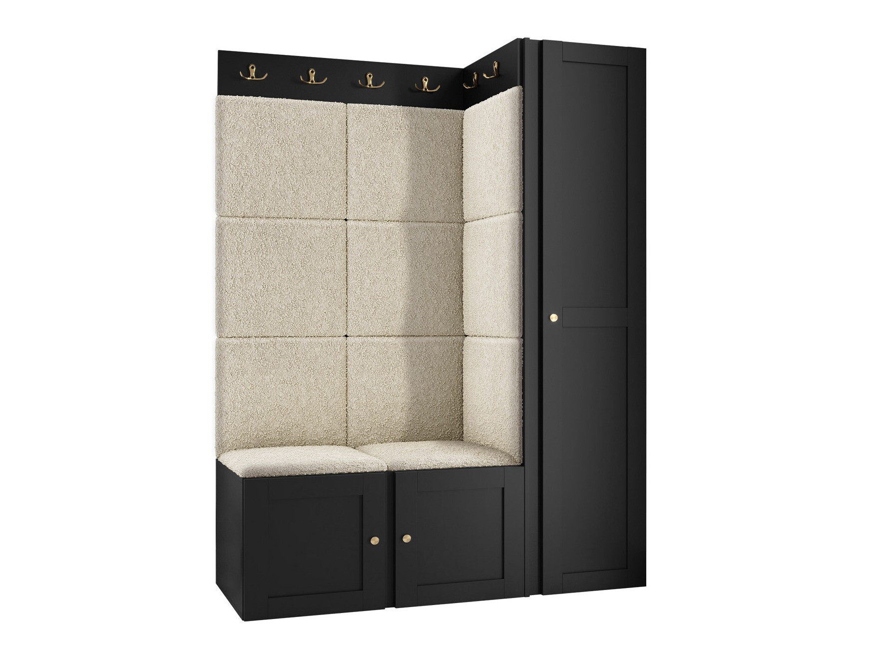 Set za hodnik Hartford 377 (Bijela)