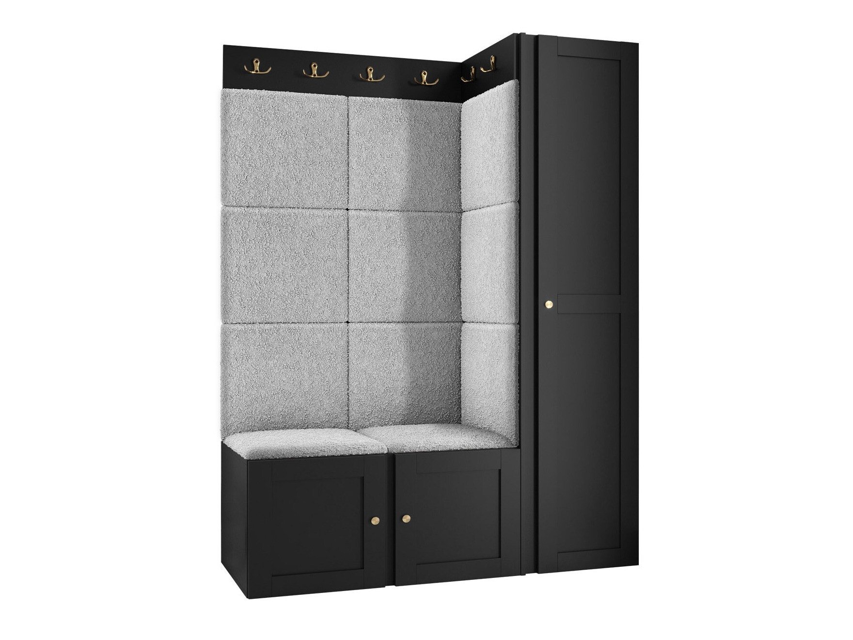 Set za hodnik Hartford 377 (Bijela)