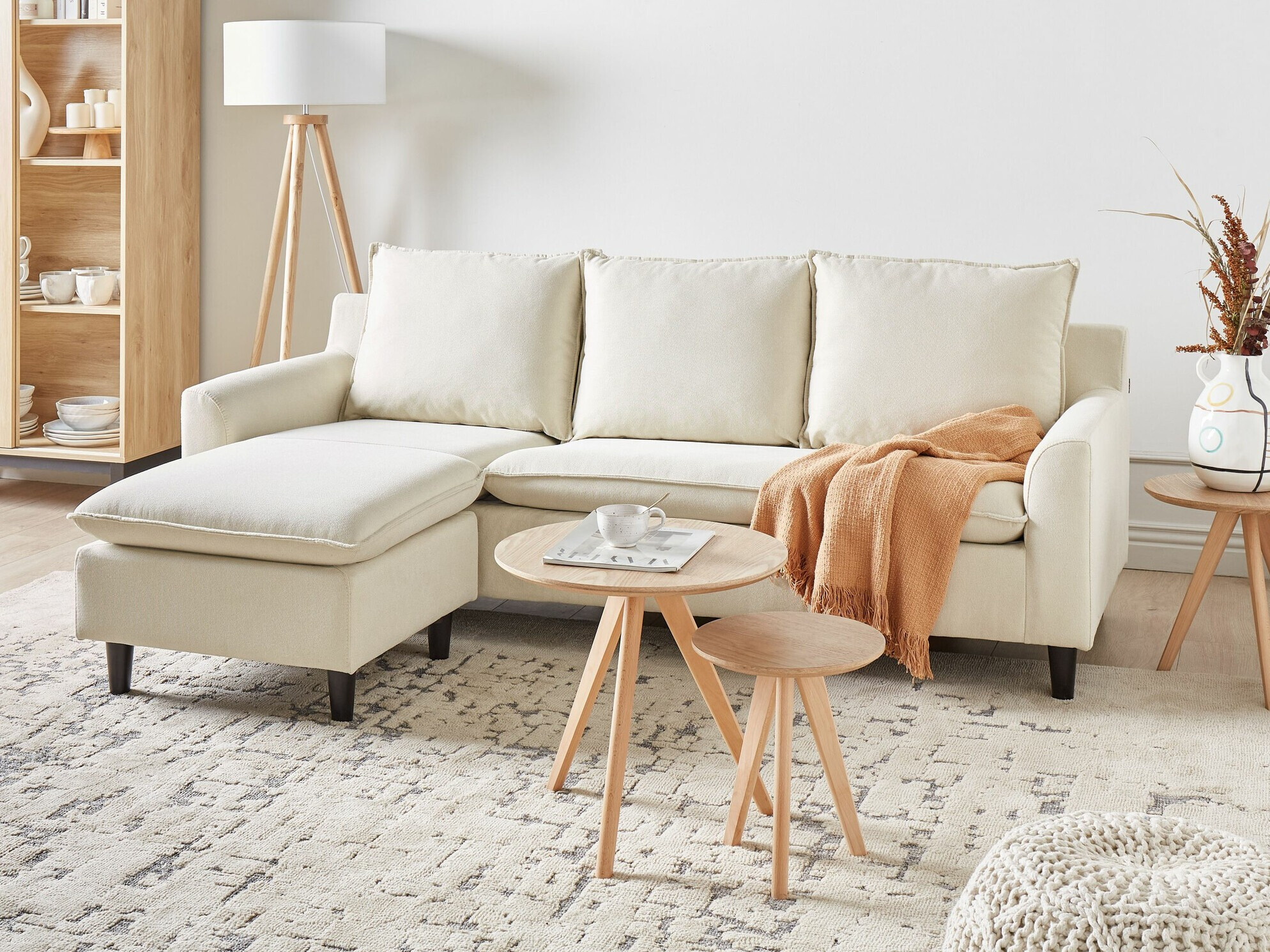 Kutna garnitura Berwyn 1395 (Bež)