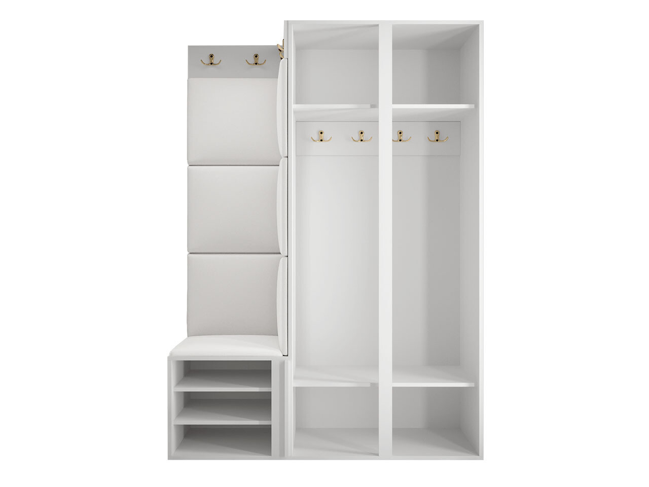 Set za hodnik Hartford 387 (Crna)