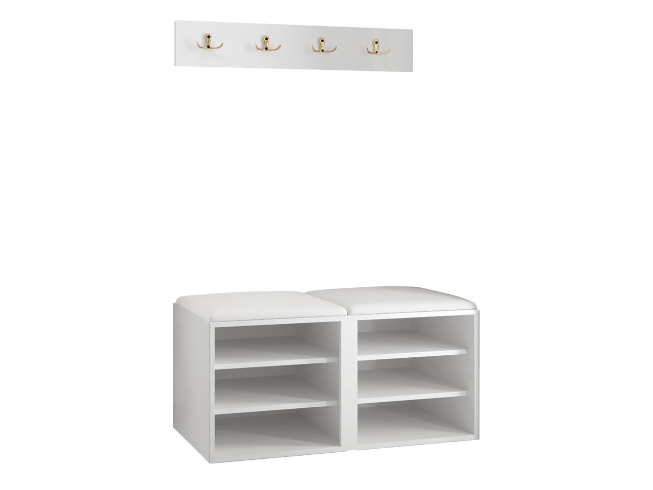 Set za hodnik Hartford 384 (Bijela)