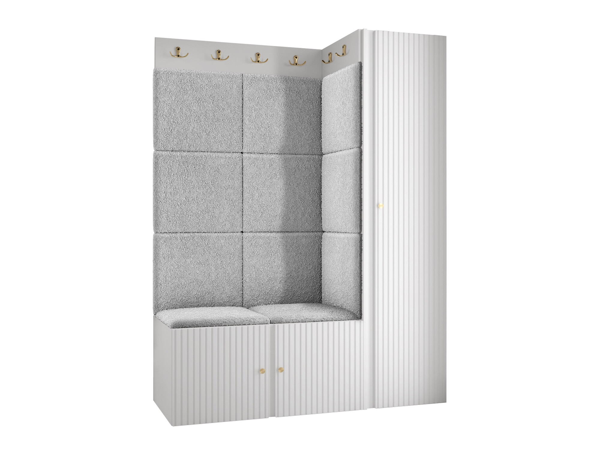 Set za hodnik Hartford 385 (Bijela)