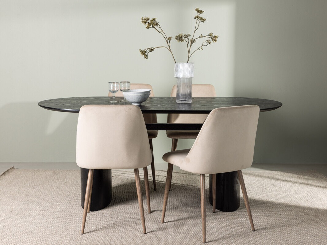 Blagovaonski set Dallas 3995 (Crna)