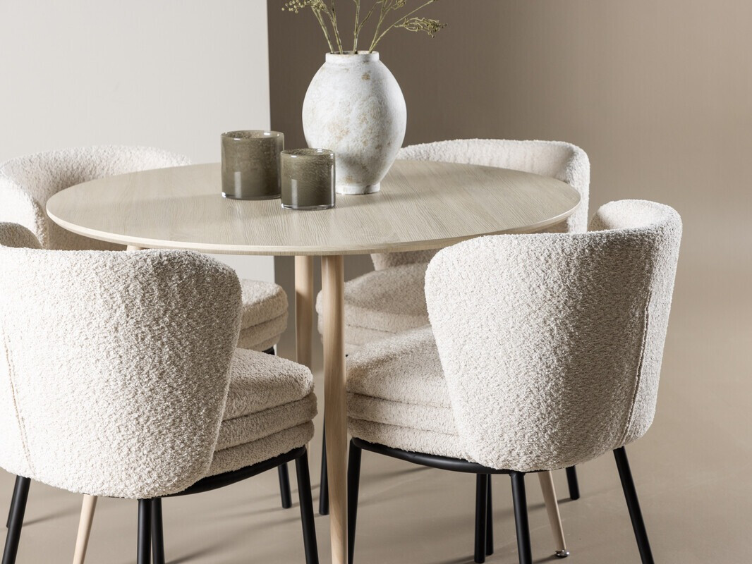 Blagovaonski set Dallas 4561 (Svijetlo drvo)