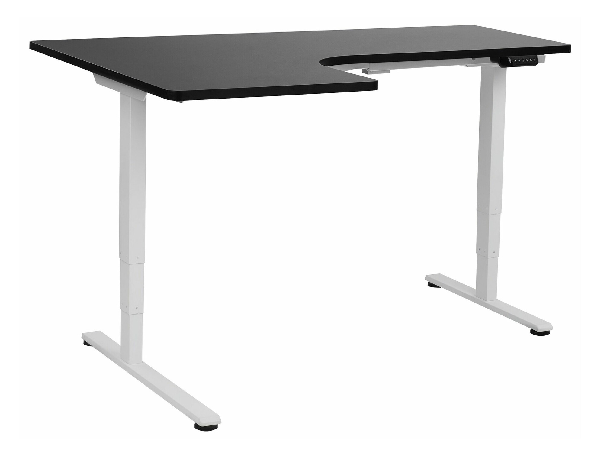 Radni stol podesiv po visini Berwyn 2224 (Crna)