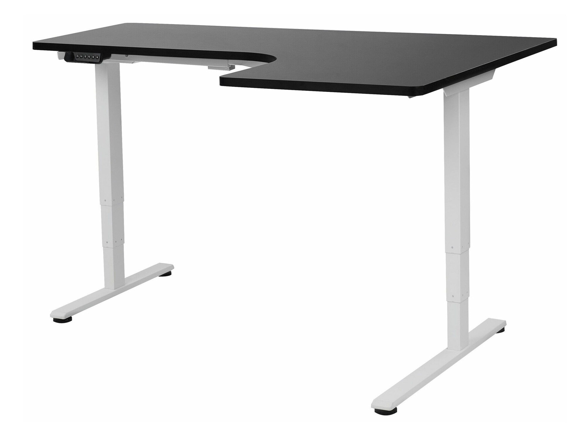 Radni stol podesiv po visini Berwyn 2224 (Crna)